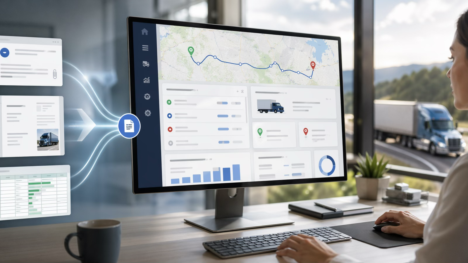 How to automate load entry in trucking with AI-powered intake and TMS integration