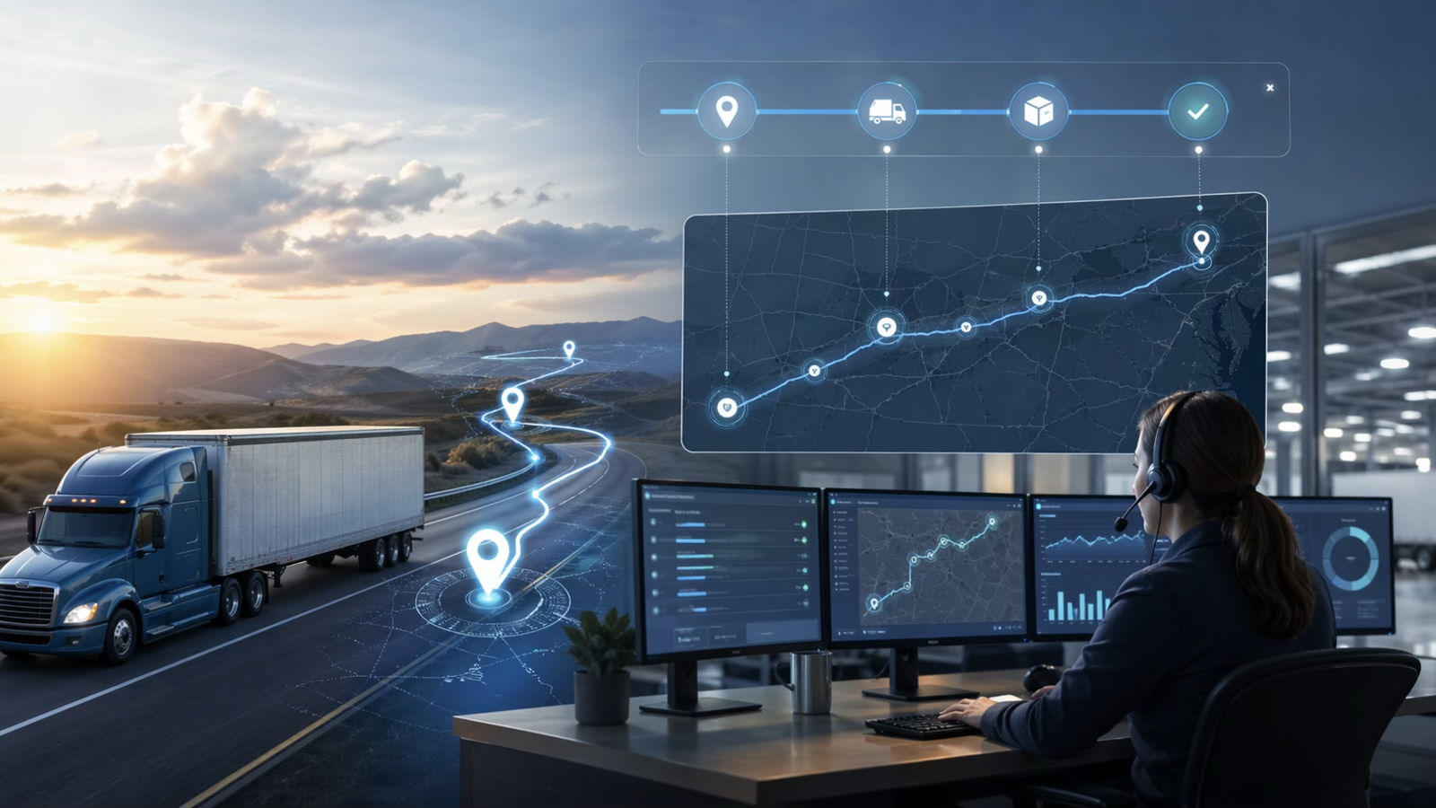 How to eliminate check calls in trucking with real-time visibility and automation